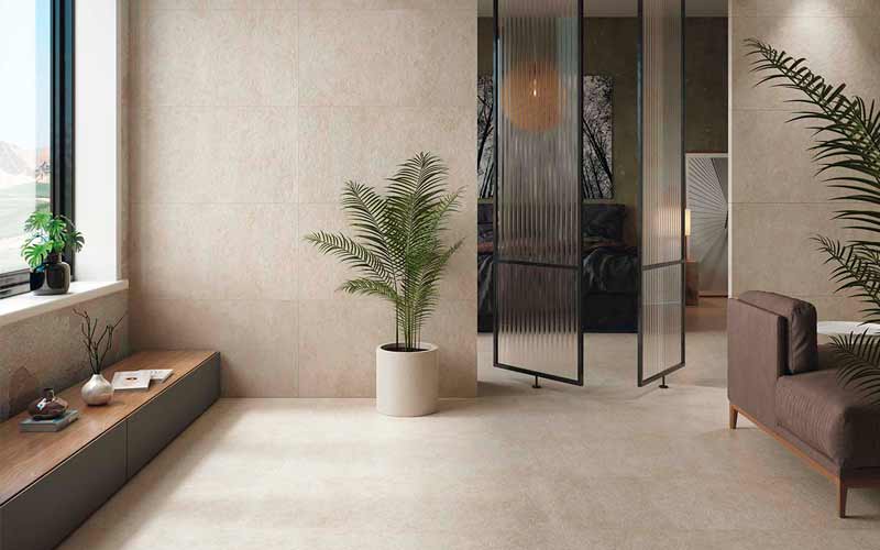 Reforma de una vivienda con suelo porcelánico