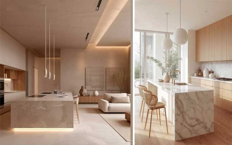 Cocina abierta al salón