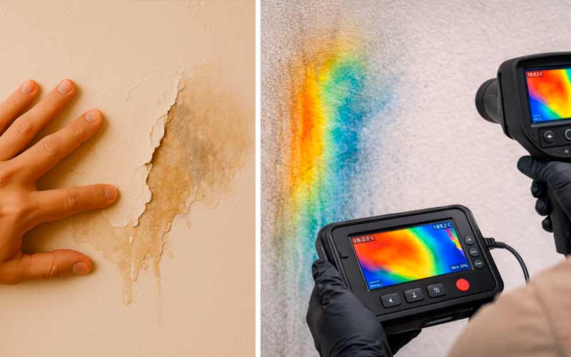 Detección de fugas de agua